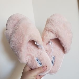 fuzzy slippers